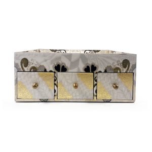 Royal Pattern Wooden Storage