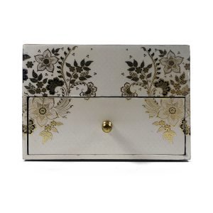 White Wooden Storage Box