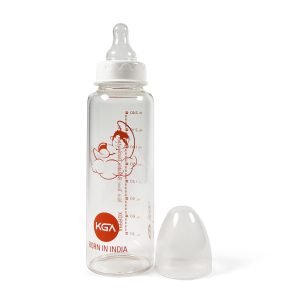 Baby Feeding Bottle with High-Quality Silicone Teat