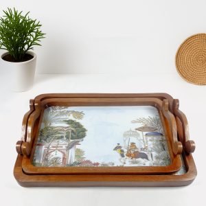 Handcrafted Wooden Serving Tray