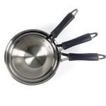 Stainless Steel Fry pan Set (3 PCS)