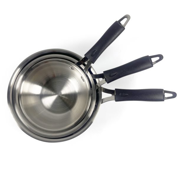 Stainless Steel Fry pan Set (3 PCS)