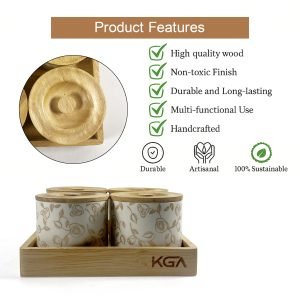 All-in-One Storage Jar Set with Tray