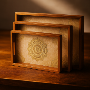 Premium Serving Tray Set