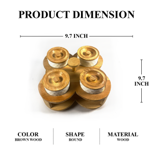 Handmade Ceramic Jar Set of 4