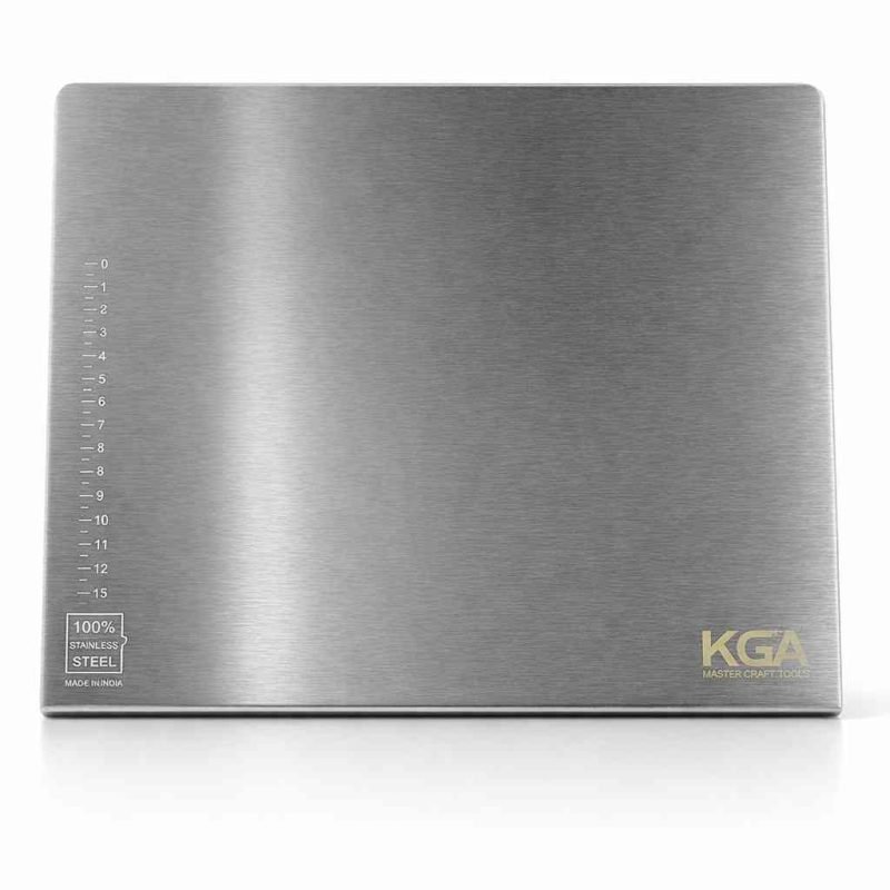 Stainless Steel Chopping Board-14x11 Inch (Pack of 1)