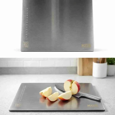 stainless steel chopping board 16x11 inch
