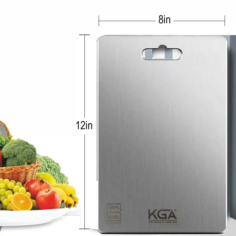 Stainless Steel Chopping Board-10x14 Inch (Set of 1)