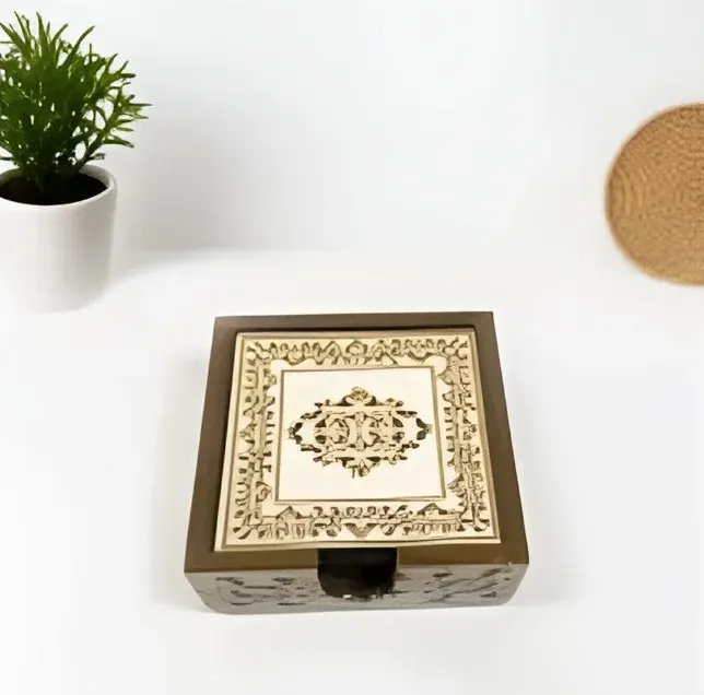 Signature Wooden Coaster Set - KGA Coaster (Set of 1)