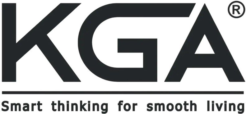 BLACK ON WHITE KGA LOGO