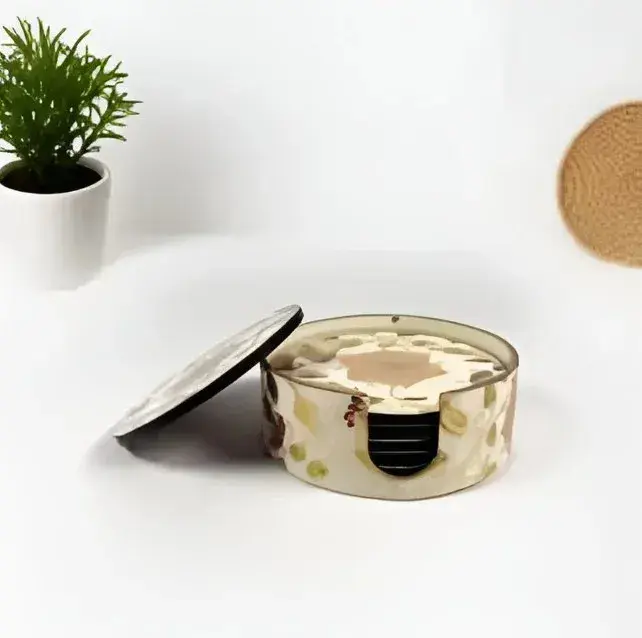 Signature Round Coaster-Heat Resistant (Set of 1)