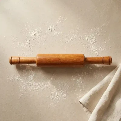 big wooden Belan heavy duty rolling pin roti