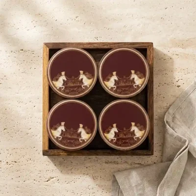 Imperial 4 Glass Serving Set – Premium & Durable for Home (Set of 1)