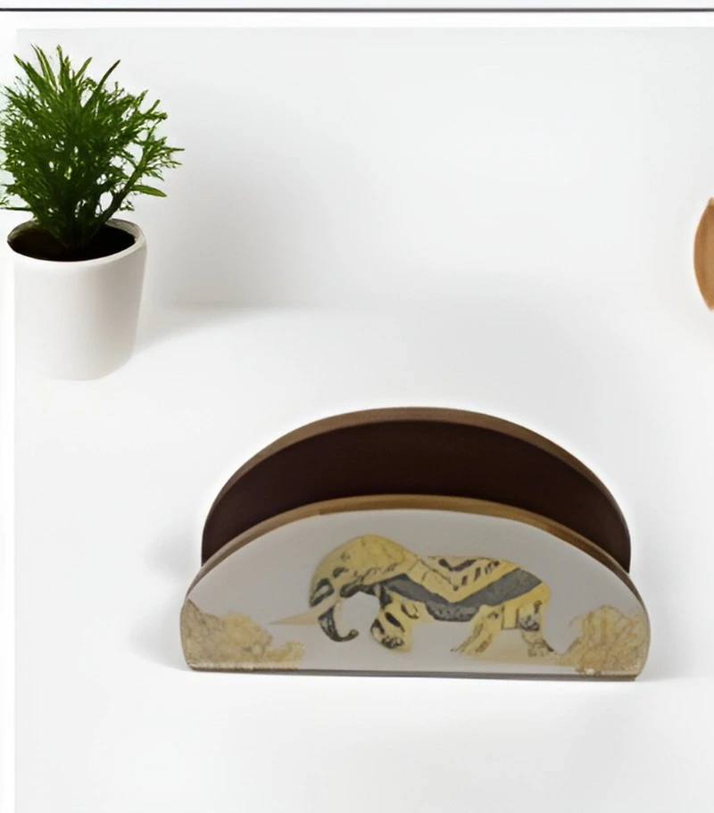 Signature Napkin Holder - Compact Tissue Stand (Small Size)