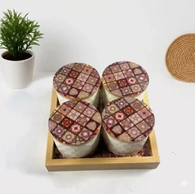 KGA-682 ORCHID SET OF 4