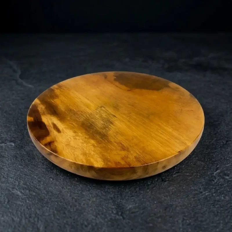 Laminate Wooden Chakla-10 Inch Round - Kitchen (Set of 1)