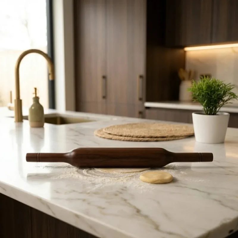 Sheesham Wood Belan-14 Inch Rolling Pin (Set of 1)