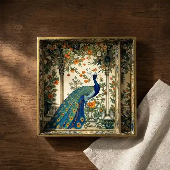 Signature Square 2 Tray-Printed (Set of 1)