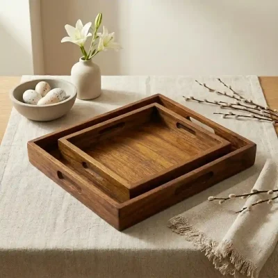 Stylo Serving Tray 2 Piece Dining Set