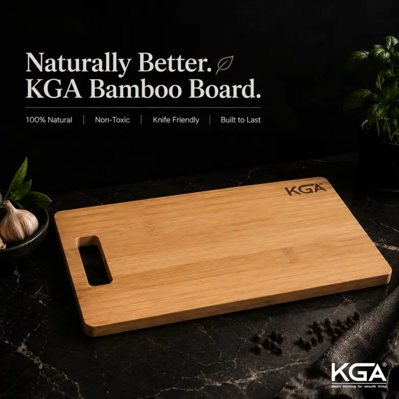 Chopping Board 14 Inch - Large Food Grade Cutting (Set of 1)