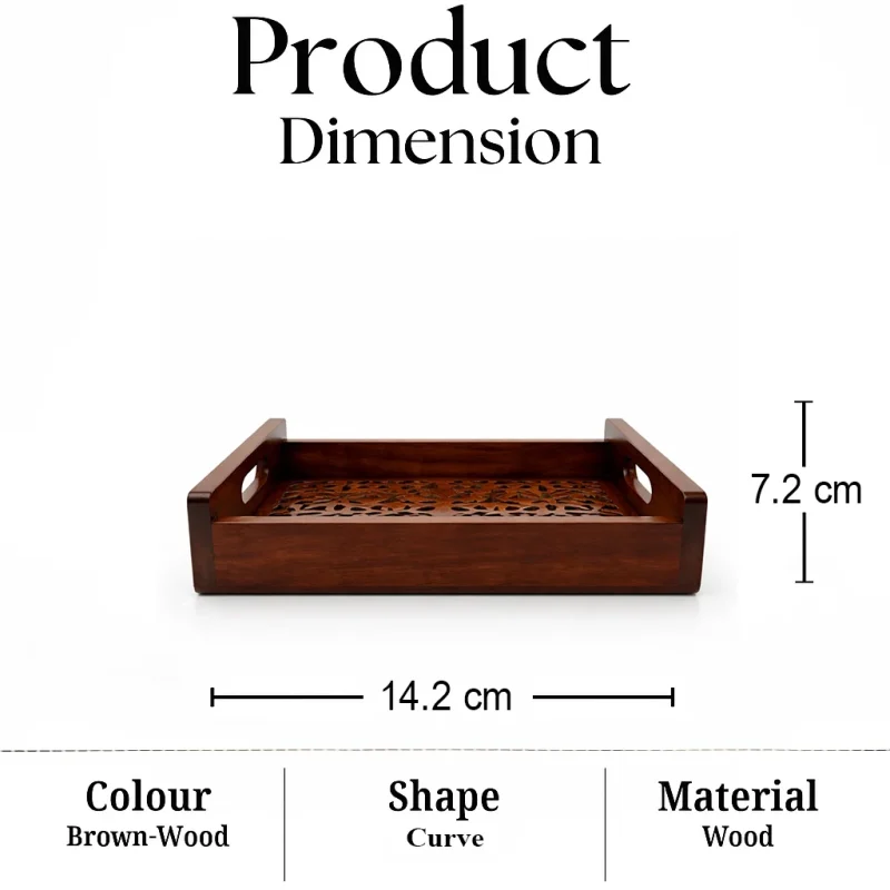 Levis Serving Tray-Durable & Stylish-Medium (Set of 1)