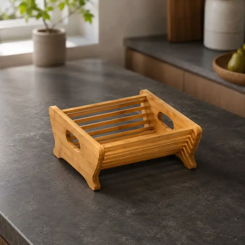 Modern Kitchen Fruit Basket-Stylish Table Storage (Set of 1)