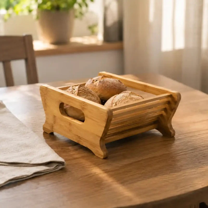 Modern Kitchen Fruit Basket-Stylish Table Storage (Set of 1)