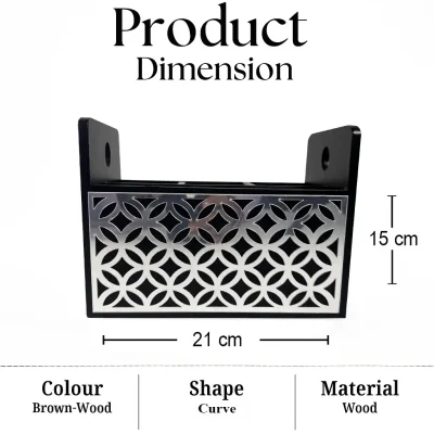 Napkin Cum Cutlery Holder With 3 Compartment (Set of 1)