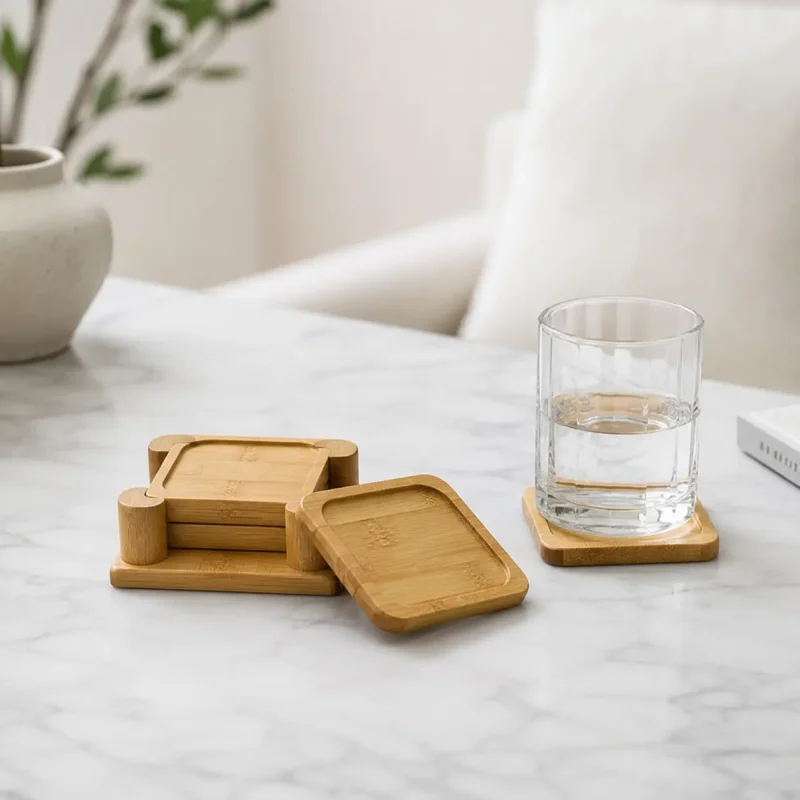 Rectangular Table 2 Coaster-Stylish Heat Resistant (Set of 1)