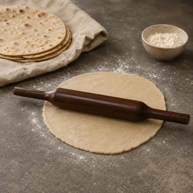 Sheesham Wood Belan-14 Inch Rolling Pin (Set of 1)