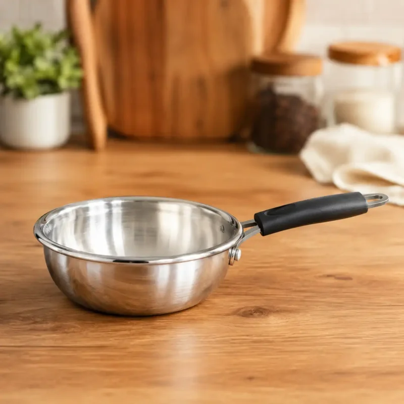 Stainless Steel Mini Frypan-Small Size (Set of 1)