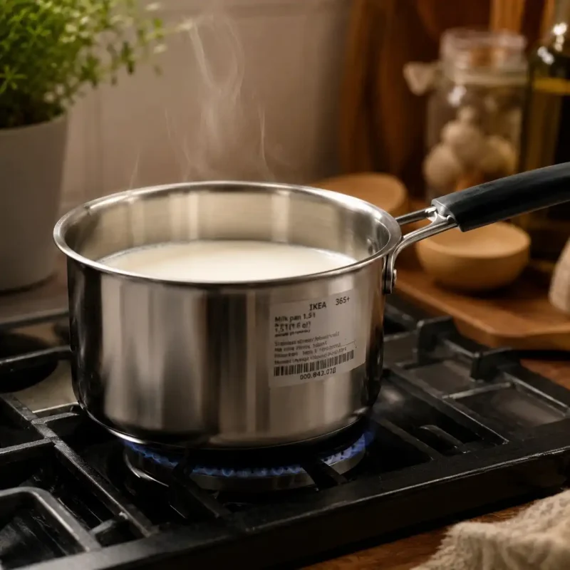 Stainless Steel Saucepan No 11-Durable Milk Pan (Set of 1)