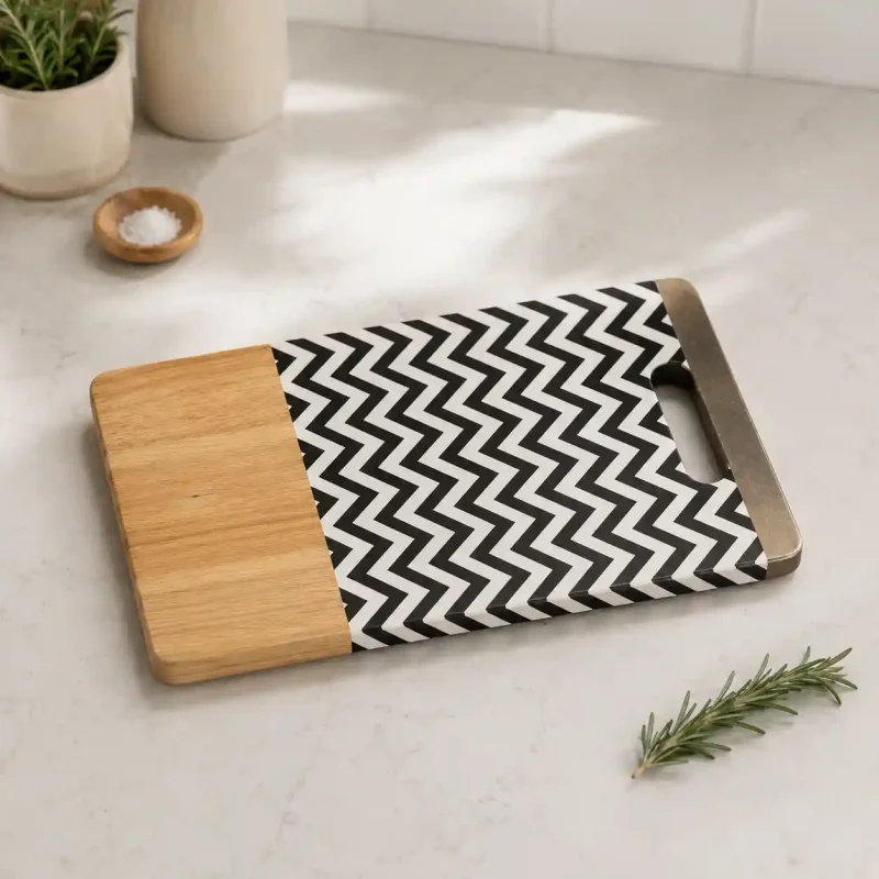 Wooden Chopping Board-12 Inch DLX-Kitchen (Set of 1)
