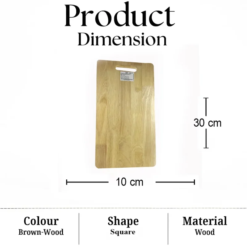 Wooden Chopping Board-12 Inch Round - Kitchen (Set of 1)