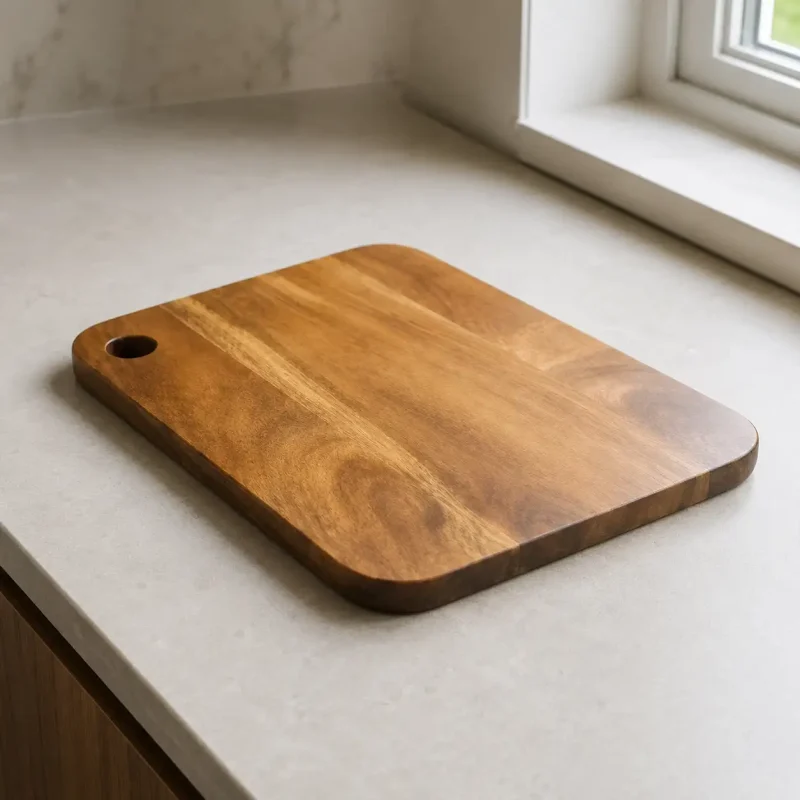 Wooden Chopping Board-12 Inch Square-Kitchen (Set of 1)