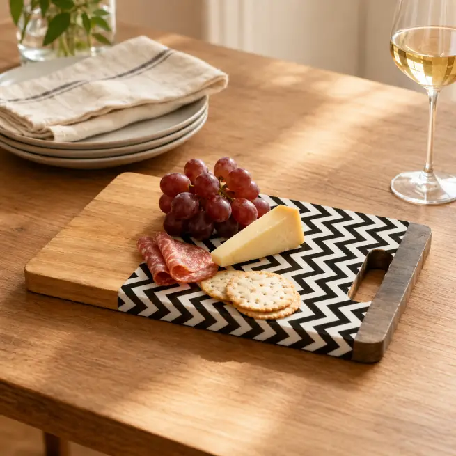 Wooden Chopping Board-16 Inch DLX - Kitchen (Set of 1)