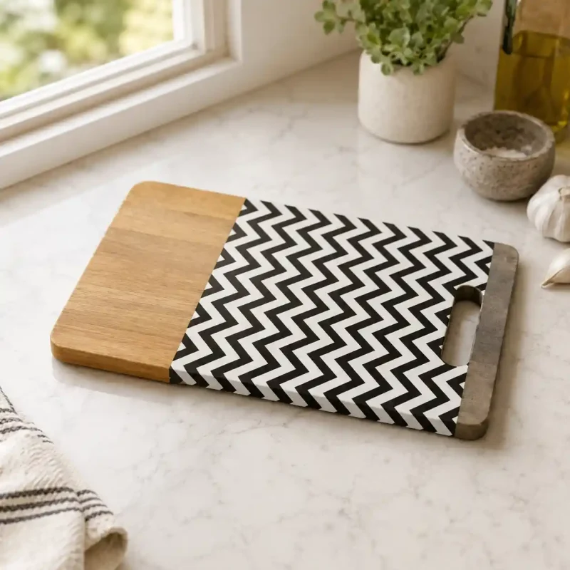 Wooden Chopping Board-16 Inch DLX - Kitchen (Set of 1)