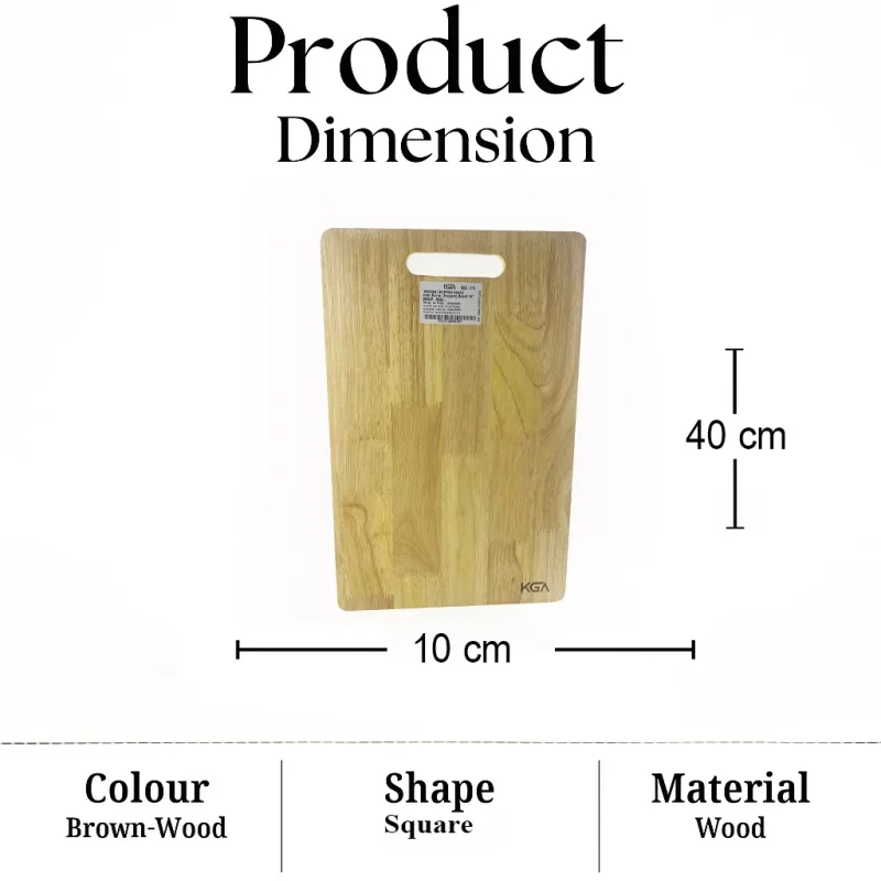 Wooden Chopping Board-18 Inch Round-Kitchen (Set of 1)