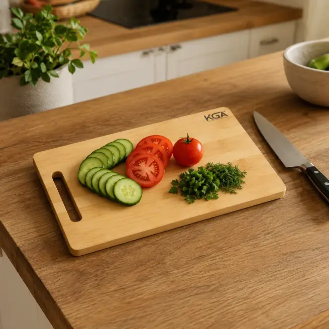 Wooden Chopping Board-20 Inch Round - Kitchen (Set of 1)