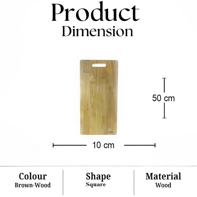 Wooden Chopping Board-20 Inch Round - Kitchen (Set of 1)
