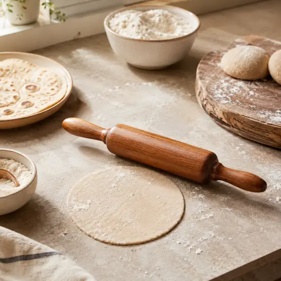 Wooden Rolling Belan-14 Inch Belan-Kitchen (Set of 1)