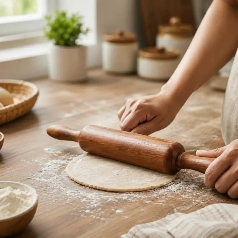 Wooden Rolling Belan-14 Inch Belan-Kitchen (Set of 1)