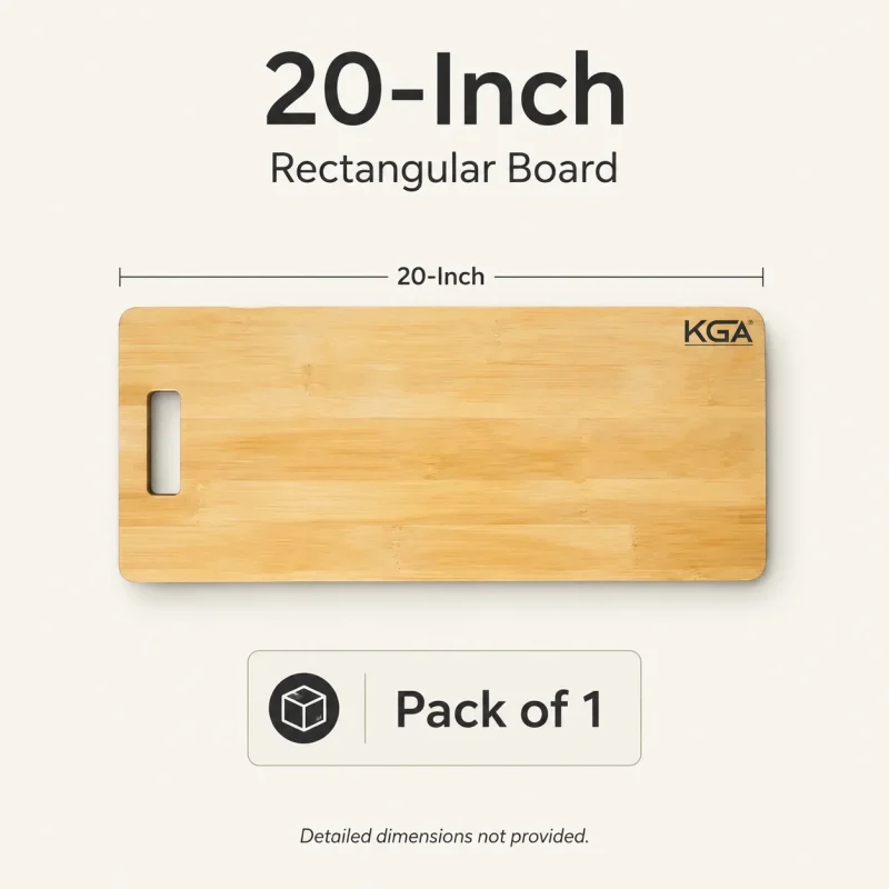 Wooden Chopping Board-20 Inch Round - Kitchen (Set of 1)