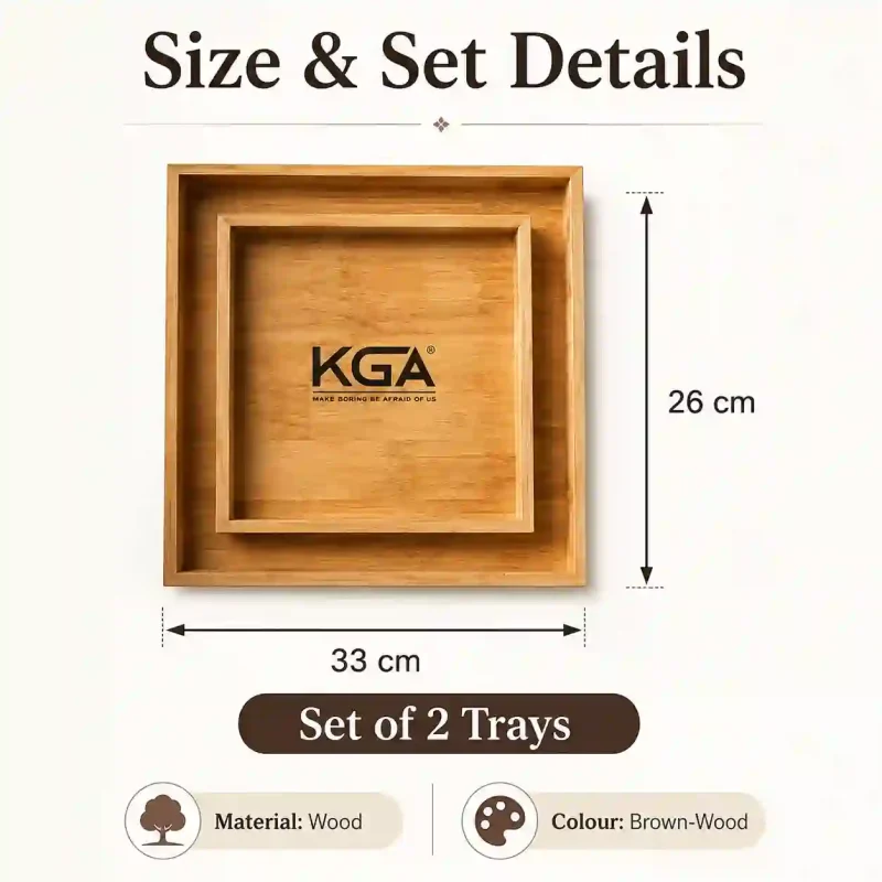 Galaxy Serving 2 Tray-Frame Design (Set of 1)