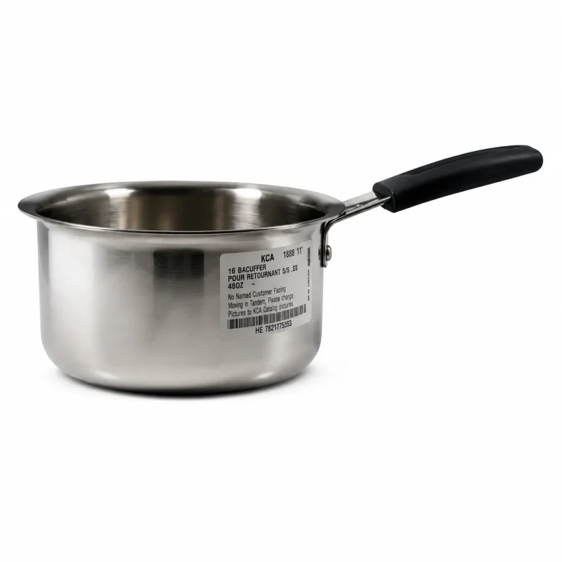 Stainless Steel Saucepan No 11-Durable Milk Pan (Set of 1)