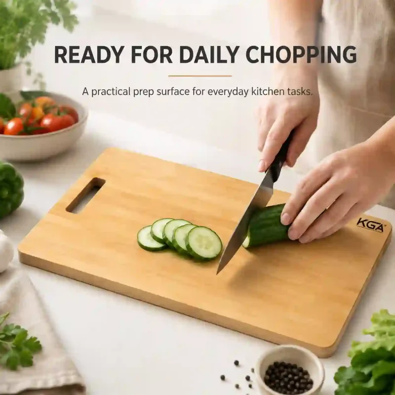 Wooden Chopping Board-12 Inch Round - Kitchen (Set of 1)