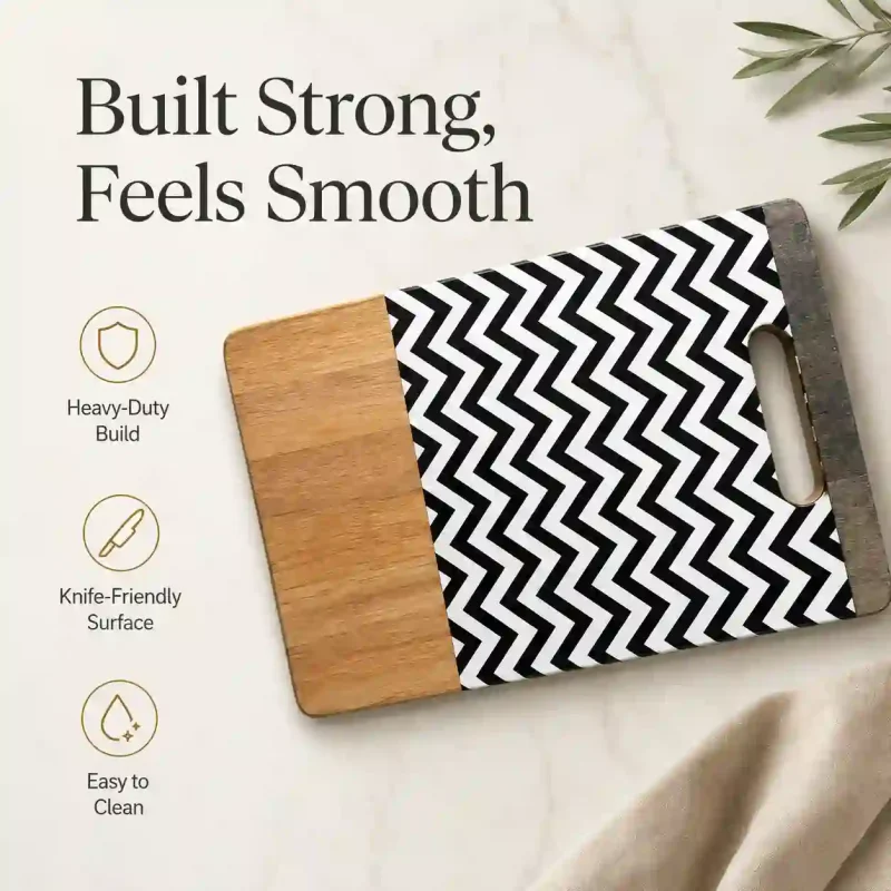 Wooden Chopping Board-16 Inch DLX - Kitchen (Set of 1)
