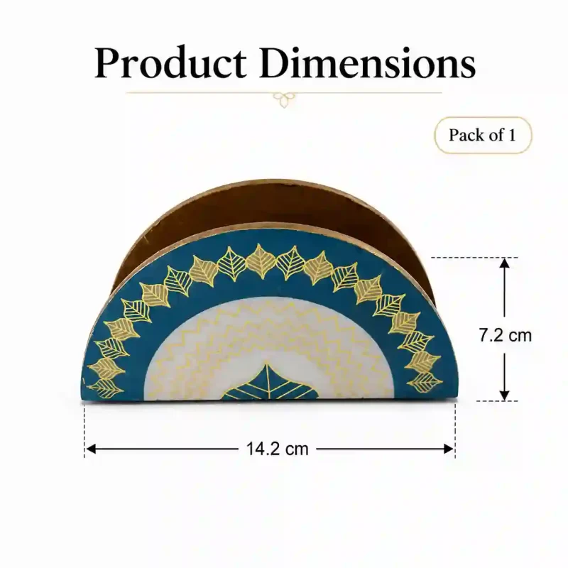 Signature Napkin Holder - Compact Tissue Stand (Small Size)