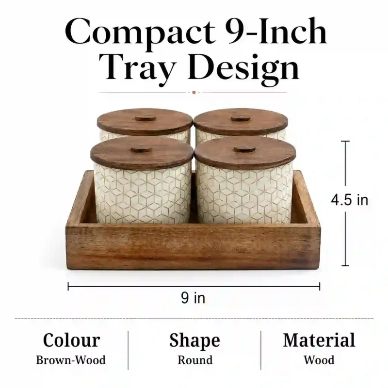 Heritage Cutlery 4 Organizer Set - Classic Tableware (Set of 1)