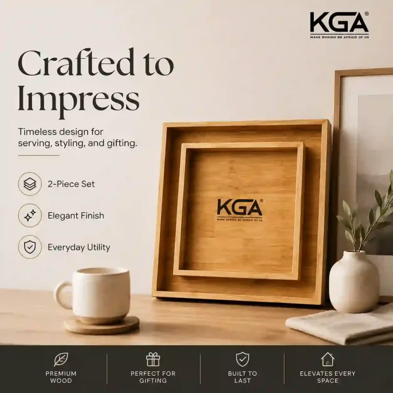 Galaxy Serving 2 Tray-Frame Design (Set of 1)